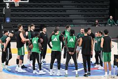 Η προπόνηση του Παναθηναϊκού στην Κωνσταντινούπολη ενόψει του Game 3 με την Εφές (vid)