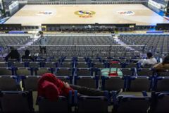 Καταφύγιο η «Movistar Arena» λίγες ώρες πριν από το ματς με τον Ολυμπιακό με τη Ρεάλ
