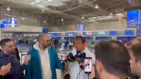 Ο Εργκίν Αταμάν κατά την αναχώρηση του με τον Παναθηναϊκό ΑΚΤΟR