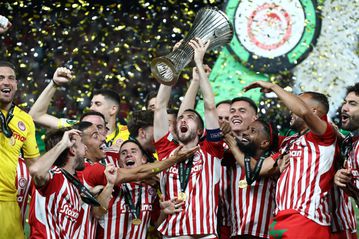 Τα highlights από την ιστορική κατάκτηση του Conference League από τον Ολυμπιακό (vid)