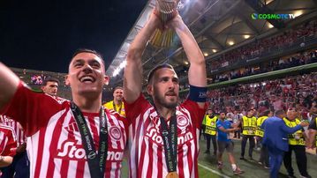 Ο γύρος του θριάμβου: Ο Ολυμπιακός είναι Κυπελλούχος Ευρώπης (vid)