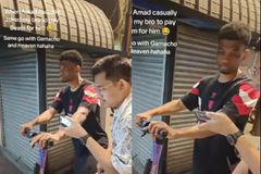 Έπος: Παίκτες της Γιουνάιτεντ ζήτησαν από ντόπιους στη Μαλαισία να τους βοηθήσουν να πληρώσουν τα ηλεκτρικά πατίνια (vid)