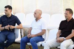 Παρών ο Γιάννης Αλαφούζος στην τελευταία προπόνηση του Παναθηναϊκού πριν τη Ρέιντζερς