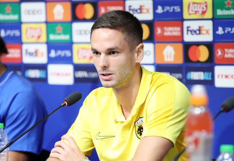 Γκατσίνοβιτς: «Μεγάλο όνειρο το Champions League, γι αυτό ήρθα στην ΑΕΚ»