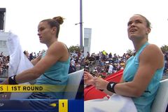 Τα παράπονα της Σάκκαρη στον διαιτητή για την... μαριχουάνα (vid)