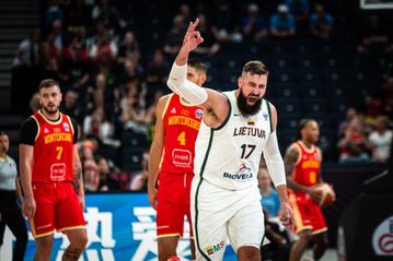 Ιστορικό ρεκόρ με τη Λιθουανία ο Βαλαντσιούνας - «Εσπασε» το φράγμα των 500 πόντων στο Eurobasket