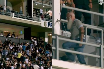 Η αντίδραση του Ιβάν Σαββίδη τη στιγμή που αποθεώθηκε στην Τούμπα μέσα από το PAOK TV (vid)