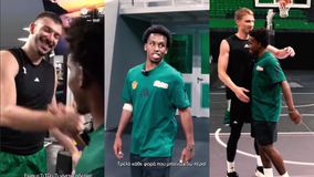 Έπιασε δουλειά ο Σορτς: Η χειραψία με Ρογκαβόπουλο, Γκριγκόνις και η αποθέωση του ΟΑΚΑ (vid)