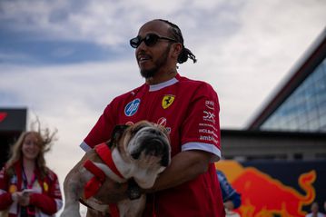 «Έφυγε» από τη ζωή ο αγαπημένος σκύλος του Χάμιλτον (pic)