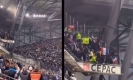 Βίντεο που προκαλεί τρόμο: Οπαδοί της Λυών μέσα στο Βελοντρόμ στο χείλος της εξέδρας – Απόπειρα επεισοδίων με τους φίλους της Μαρσέιγ