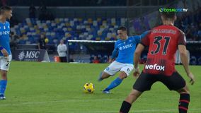 Ο Ρασπαντόρι με τρομερή εκτέλεση φάουλ ισοφάρισε για τη Νάπολι κόντρα στη Μίλαν