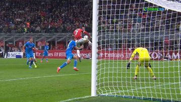 Μίλαν - Νάπολι: Το απίθανο εναέριο τακουνάκι του Μοράτα