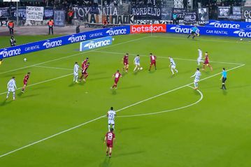 Το πέναλτι του ΠΑΟΚ για μαρκάρισμα στον Κωνσταντέλια