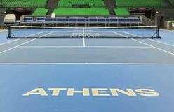 Το T-Center «ντύθηκε» στα χρώματα του ATP 250 της Αθήνας