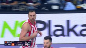 Τα Top 10 Plays του Ολυμπιακού στην ήττα (78-70) από την Παρτίζαν