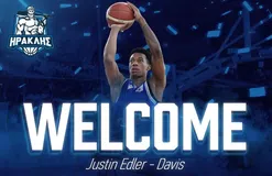 Σημαντική ενίσχυση για τον Ηρακλή με Τζάστιν Έλντερ-Ντέιβις