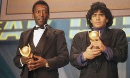 Ανεπανάληπτο βίντεο: Όταν ο Μαραντόνα αντάλλασσε κεφαλιές με τον Πελέ