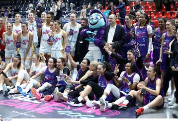 All-Star Game 2024: Η γιορτή βάφτηκε... μωβ - Η Team Purple νίκησε τον αγώνα και η Σταμάτη τα τρίποντα