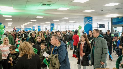 Πλήθος φίλων του Παναθηναϊκού στην πρωτοχρονιάτικη γιορτή (gallery)