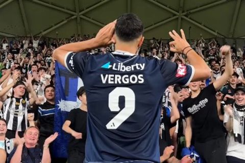 «Vergos again»: Αποθέωση στον Βέργο μετά το χατ-τρικ που πέτυχε (vid)