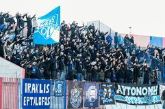 Το ποδόσφαιρο όπως θα έπρεπε να είναι: Οπαδοί του Ηρακλή και της Νίκης Βόλου στην ίδια εξέδρα (pic)