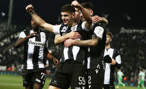 ΠΑΟΚ με σκορ, θέαμα και άγχος (3-2)