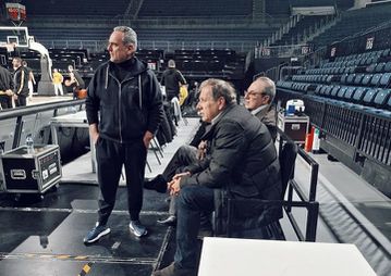 Παρόντος Αγγελόπουλου η προπόνηση της ΑΕΚ