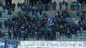 Ποδοσφαιρικός πολιτισμός: Μαζί μπήκαν στο γήπεδο οι οπαδοί του Αρης και της Νίκης (vid)