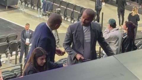 Ο Τόνι Πάρκερ παρών στην LDLC Arena για το Βιλερμπάν - Παναθηναϊκός - Το βίντεο του Sportal