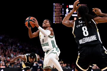 Η βαθμολογία της EuroLeague μετά τη νίκη του Παναθηναϊκού επί της Βιλερμπάν