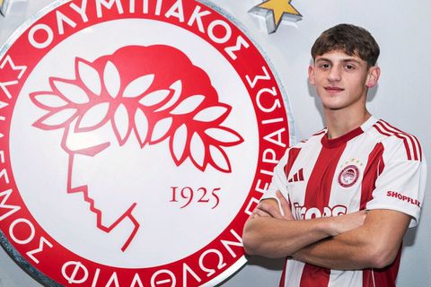 Σημαντική κίνηση για το μέλλον από τον Ολυμπιακό: Ενέταξε στην ακαδημία του τον Γκάμπριελ Κοντράσι