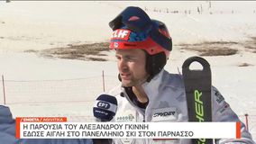 Γκινής: «Είδα τον Τσιτσιπά με τη Σάκκαρη και πήρα έμπνευση» (vid)