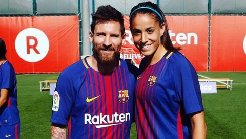 Πρώην ποδοσφαιρίστρια της Μπαρτσελόνα περιμένει δίδυμα με τη σύντροφό της