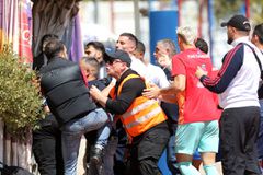 Ένταση στο τέλος του Πανιώνιος - Καλαμάτα ανάμεσα στα μέλη των δύο ομάδων