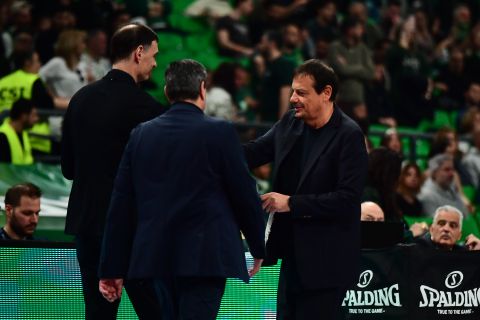 Η Συνέντευξη Τύπου των Εργκίν Αταμάν και Γιώργου Μπαρτζώκα