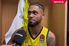 Ο Τάιλερ Ντόρσεϊ στο Sportal: «Δε με ενδιαφέρει ποιος είναι απέναντι - Θέλω από τους οπαδούς μας τον ίδιο θόρυβο με αυτούς του Ολυμπιακού»