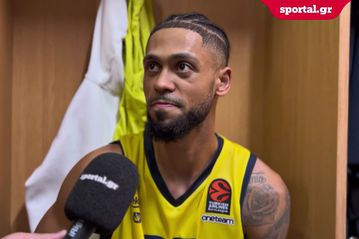 Ο Τάιλερ Ντόρσεϊ στο Sportal: «Δε με ενδιαφέρει ποιος είναι απέναντι - Θέλω από τους οπαδούς μας τον ίδιο θόρυβο με αυτούς του Ολυμπιακού»