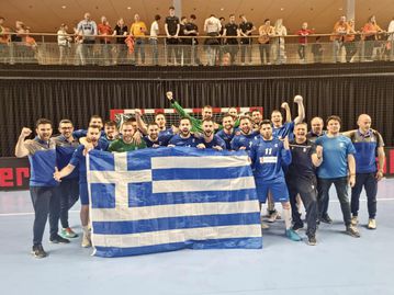 Η Εθνική χάντμπολ ανδρών προκρίθηκε για πρώτη φορά στην ιστορία σε τελικά Euro