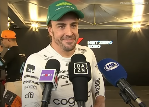 Αλόνσο: «Είμαι πολύ χαρούμενος με το αποτέλεσμα, η Ferrari ήταν πολύ τυχερή»