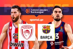 LIVE: ΟΛΥΜΠΙΑΚΟΣ - ΜΠΑΡΤΣΕΛΟΝΑ