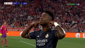 Με πέναλτι ο Βινίσιους έγραψε το 2-2 για τη Ρεάλ Μαδρίτης εναντίον της Μπάγερν (vid)