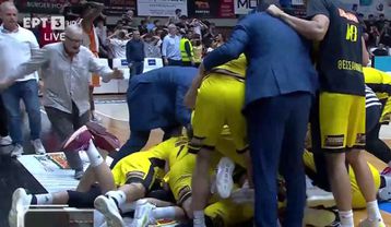 Μία αγωνιστική κεκλεισμένων των θυρών στον Προμηθέα από τον αθλητικό δικαστή για τον φίλαθλο που κλώτσησε παίκτες του Άρη