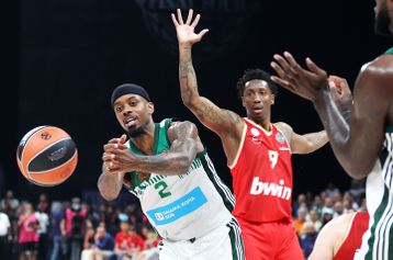 Εκτός ο Μπράουν από την εξάδα των ξένων του Παναθηναϊκού για το Game 1 με τον Ολυμπιακό