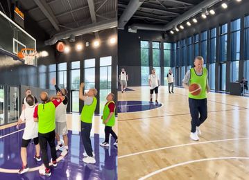 «Δίδαξε» μπάσκετ ο Ερντογάν στους βουλευτές του! (vid)