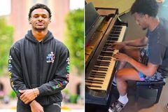 Ο Μπρόνι είναι ζωντανός, παίζει πιάνο και ο πατέρας του ΛεΜπρόν Τζέιμς τον καμαρώνει (vid)