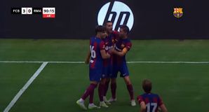 Η Μπαρτσελόνα συνέτριψε τη Ρεάλ σε φιλικό με έξι δοκάρια! - Πρωταγωνιστής ο νεαρός Λόπεθ (vid)