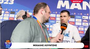 Λούντζης στο Sportal: «Τι είπαμε στο ημίχρονο; Οκ, χάνουμε με 11 πόντους, δεν έγινε και τίποτα» (vid)