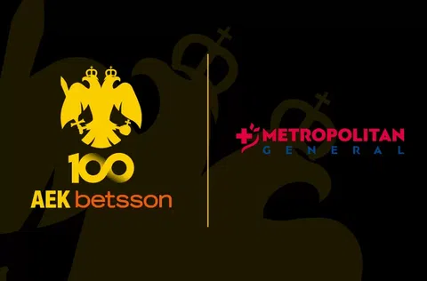 Στο πλευρό της ΑΕΚ Betsson για ακόμα μια σεζόν το Metropolitan General