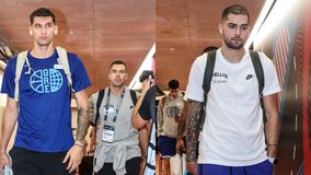 Φωτογραφίες από την άφιξη της Εθνικής στο «Σπύρος Κυπριανού» για το ματς με την Κύπρο