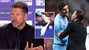 Ο Σιμεόνε αποκάλυψε τι είπε στον Κουρτουά για το γεγονός ότι οι οπαδοί της Ατλέτικο του πέταξαν περιττώματα